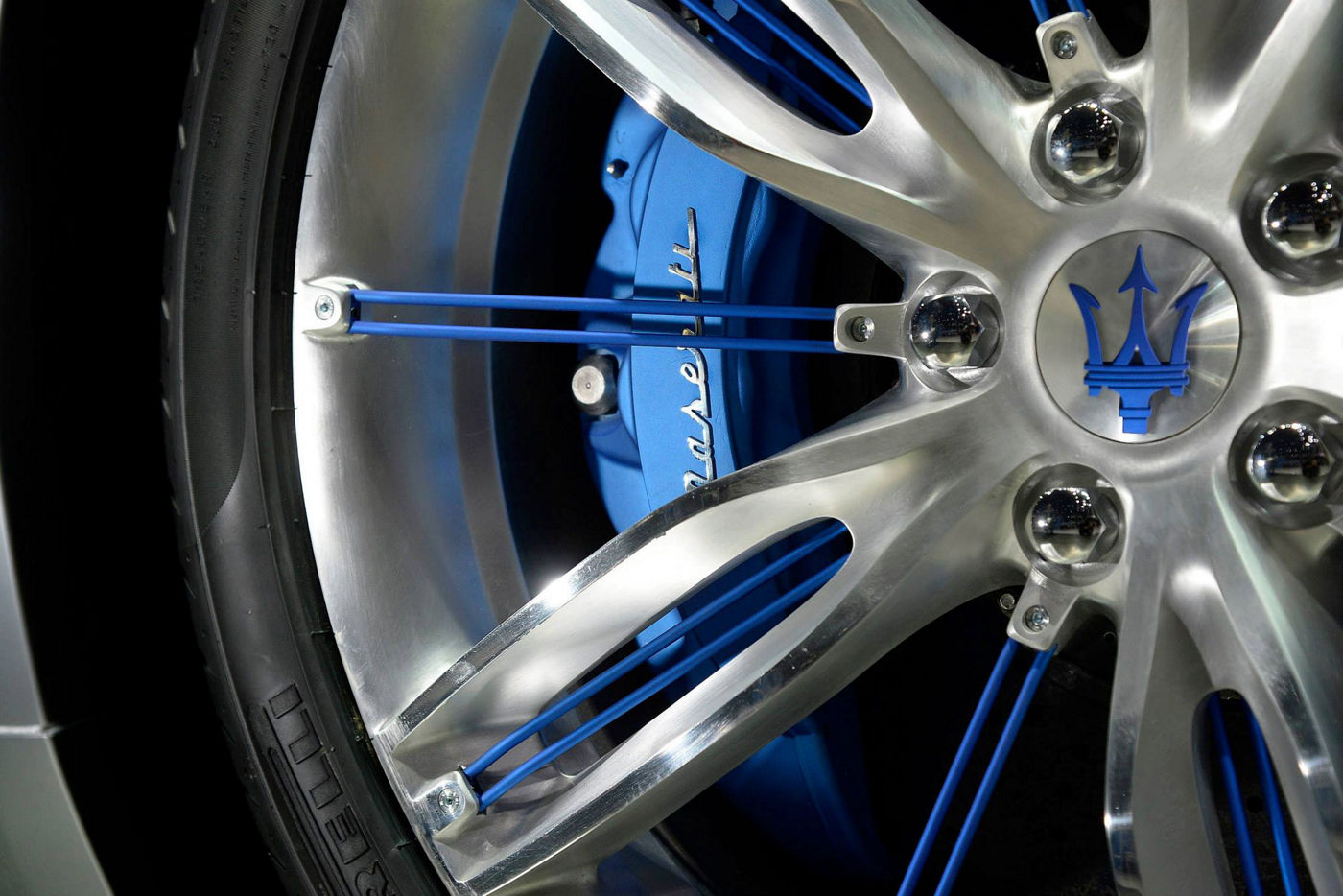 Das Rad des Maserati Alfieri Concept Car