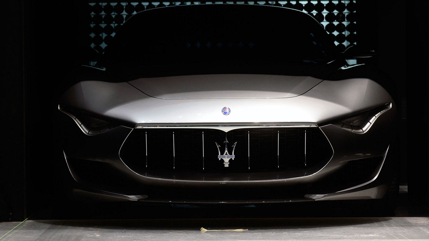 Bumper of Maserati Alfieri Concept Car