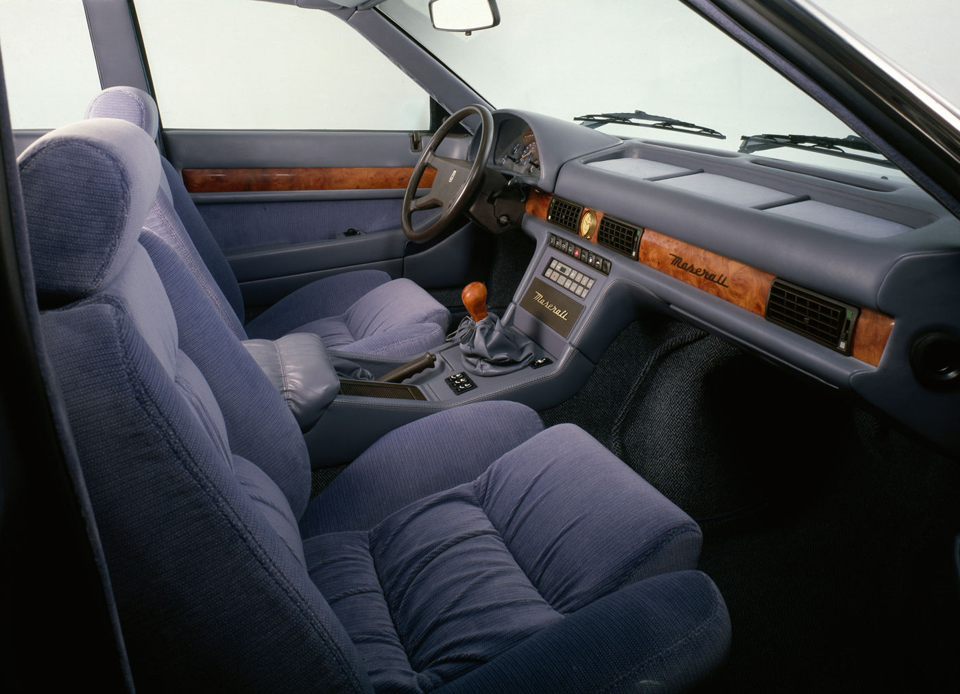 1988 Maserati 422 - Biturbo - interior view of the  classic car model
