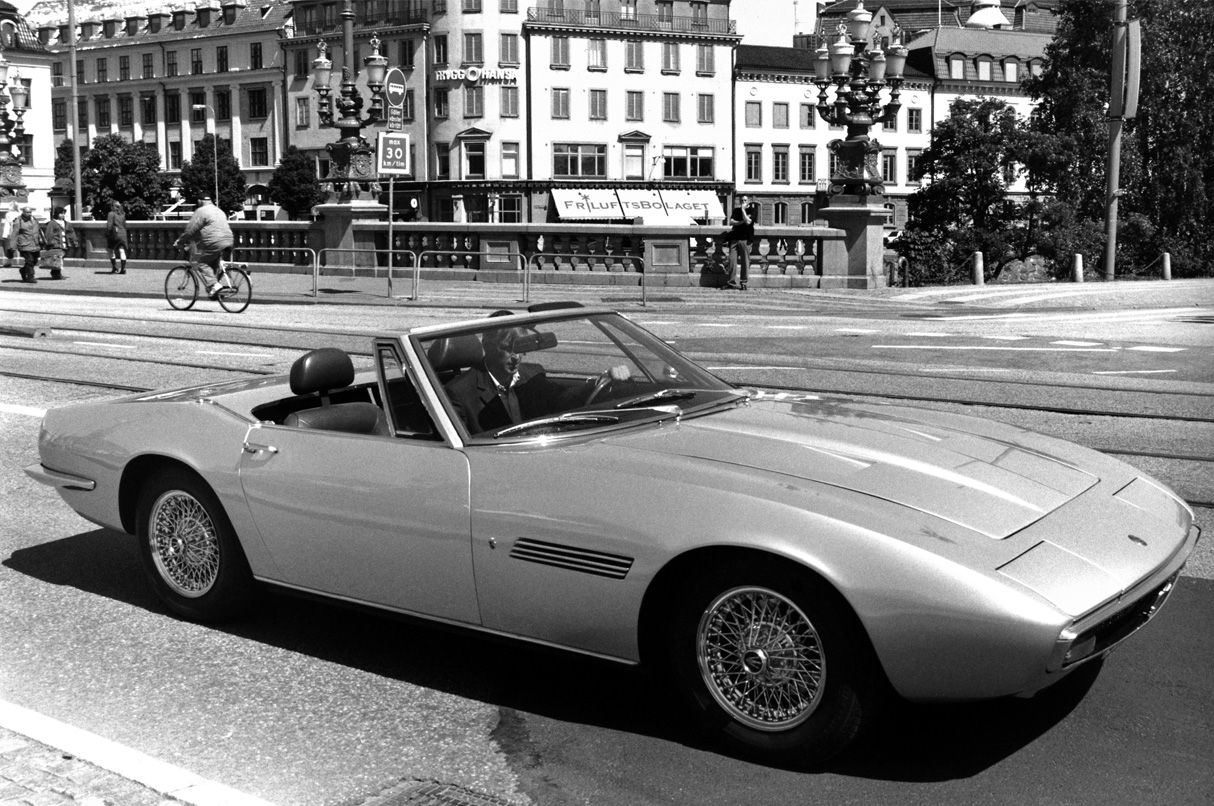 1967 Maserati Ghibli Spyder - the classic two-seater exterior