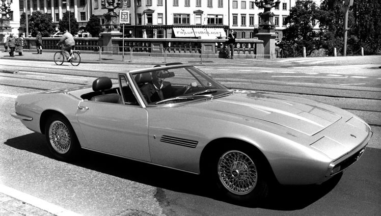 Maserati Classic - Ghibli Spyder - vue latérale - essai routier