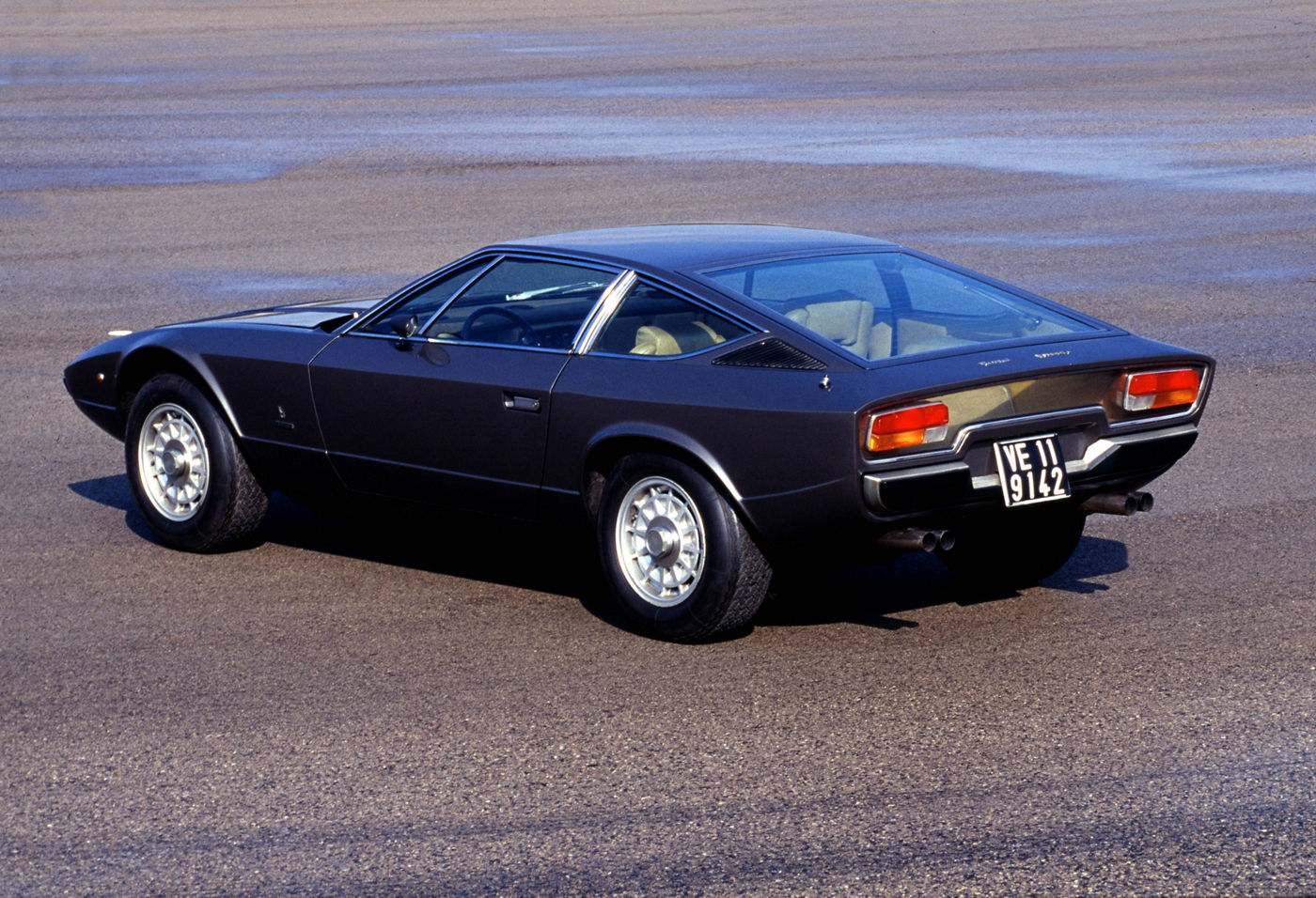 1974 Maserati Khamsin - exterior view of the classic 2-door coupe
