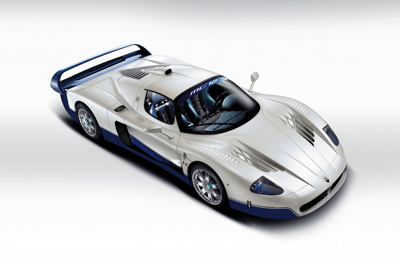 2004 Maserati MC12 Stradale (road-going) - the GT racing car - exterior of the classic sports cars