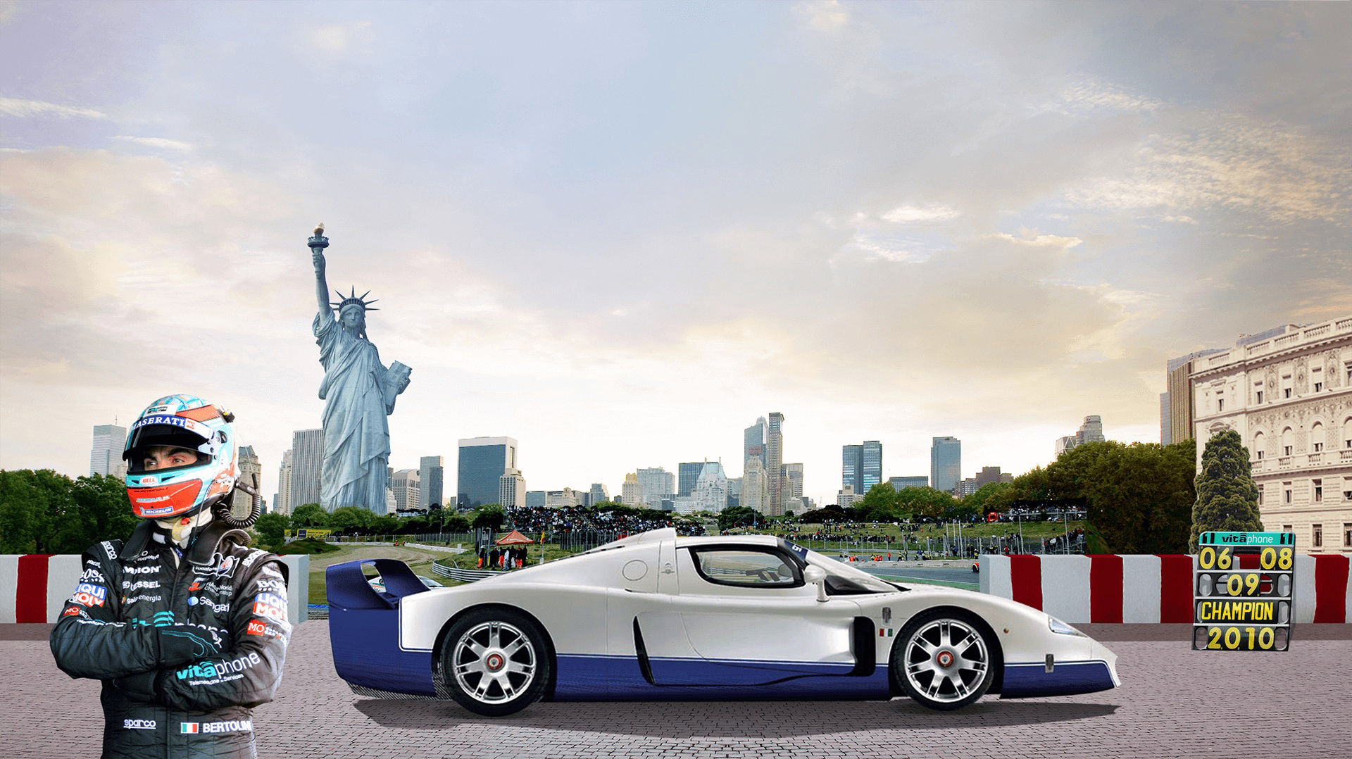 Storia di Maserati - 2000: Auto da corsa Maserati a New York