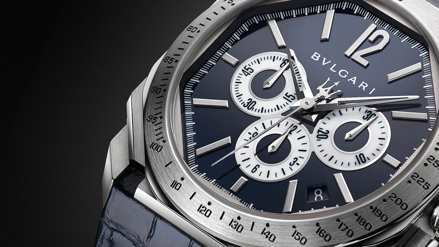 Maserati Partnership with Bulgari - Watch design