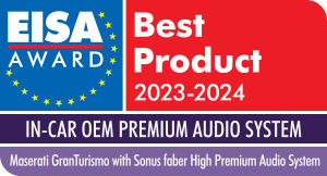 EISA-Award-Maserati-GranTurismo-with-Sonus-faber-High-Premium-Audio-System