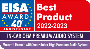 EISA-Award-Maserati-Grecale-with-Sonus-faber-High-Premium-Audio-System