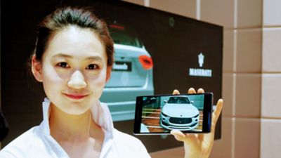 Levante Augmented Reality Experience presented at Shanghai AS 2017