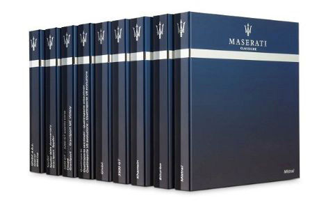 Collection livres Maserati Classic