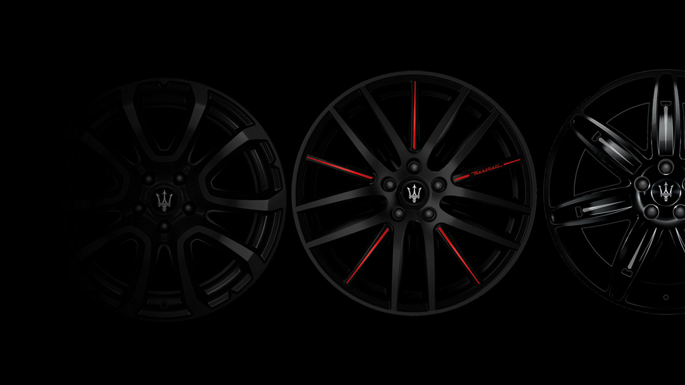 Wheel covers for Maserati vehicles