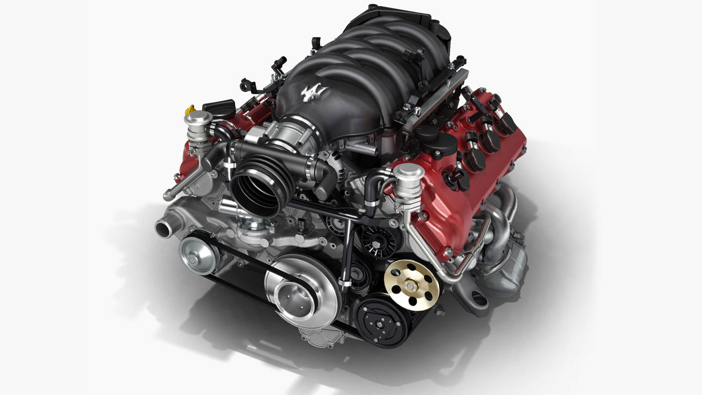 Maserati motor for GranCabrio model - V8 Petrol
