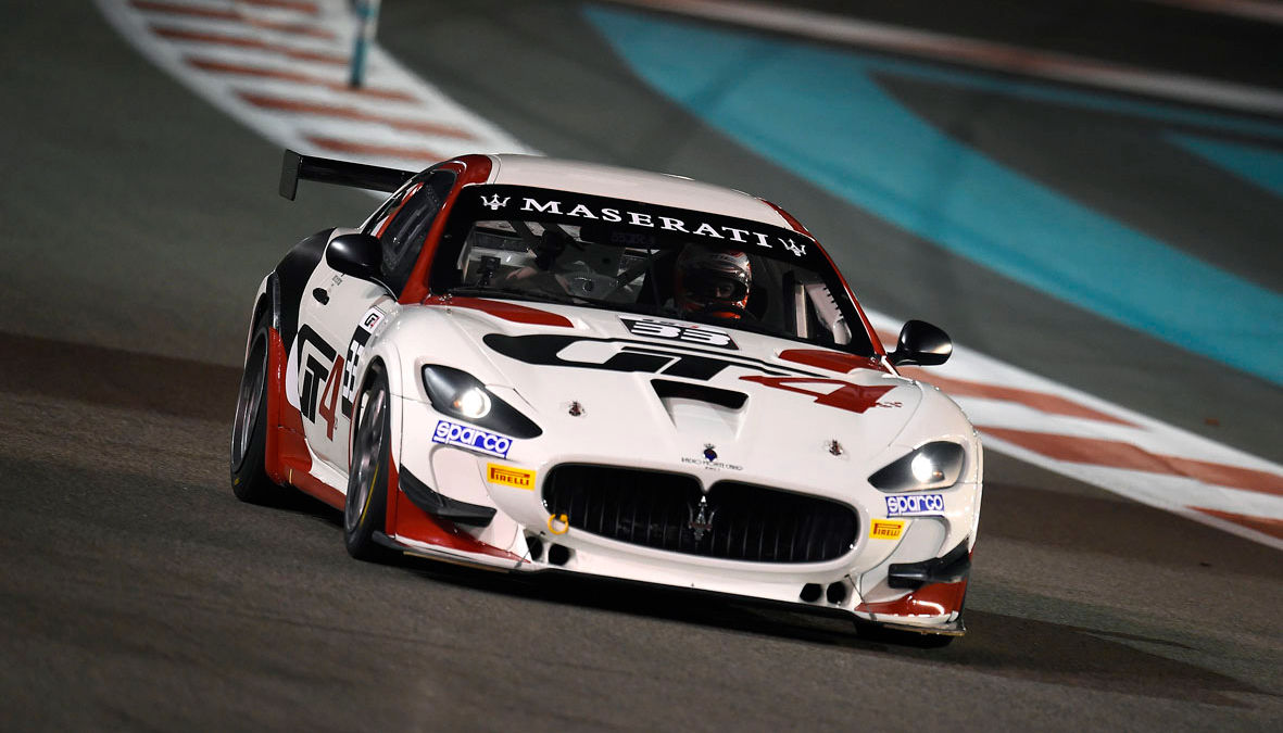 Maserati-Rennwagen für die GT4-Meisterschaft