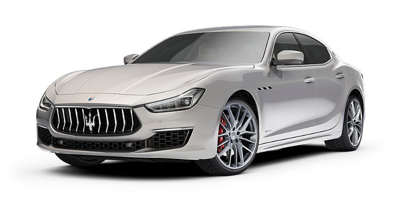 Maserati Ghibli - front and side view