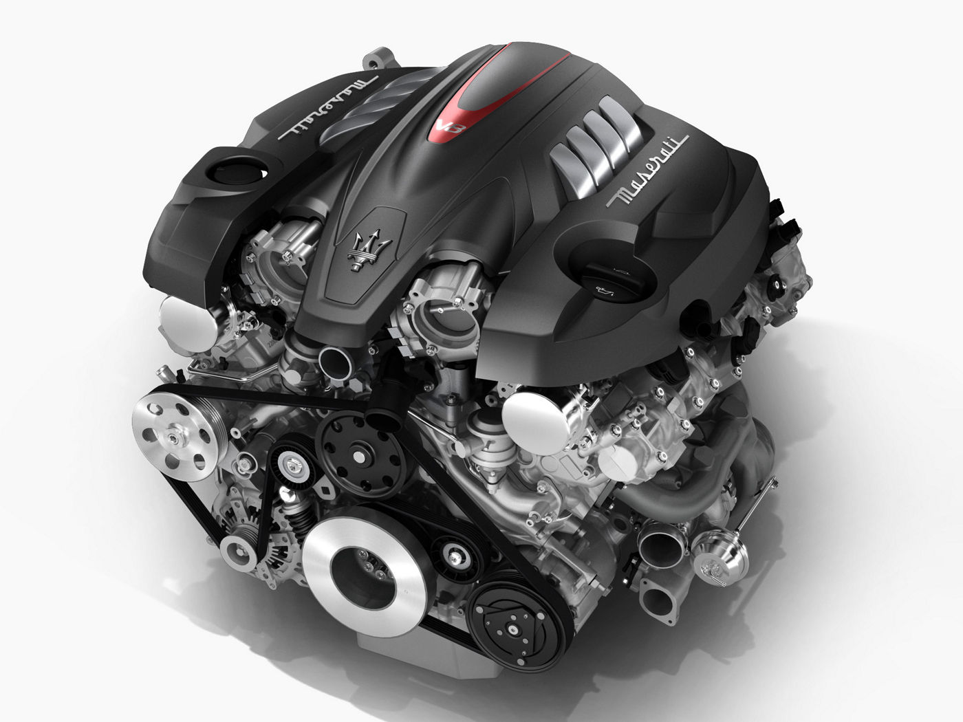 Maserati's engine - V8 engine structure for Quattroporte GTS