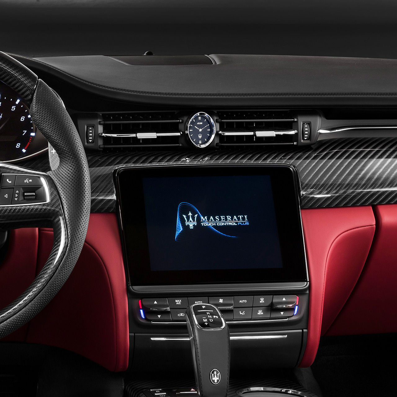 Maserati Quattroporte Innenausstattung - Display - Infotainment und App-Connectivity