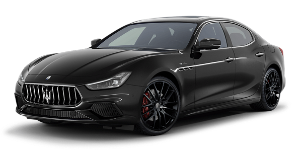 Black Maserati Ghibli Modena 