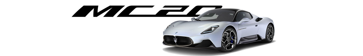 Maserati MC20 e logo