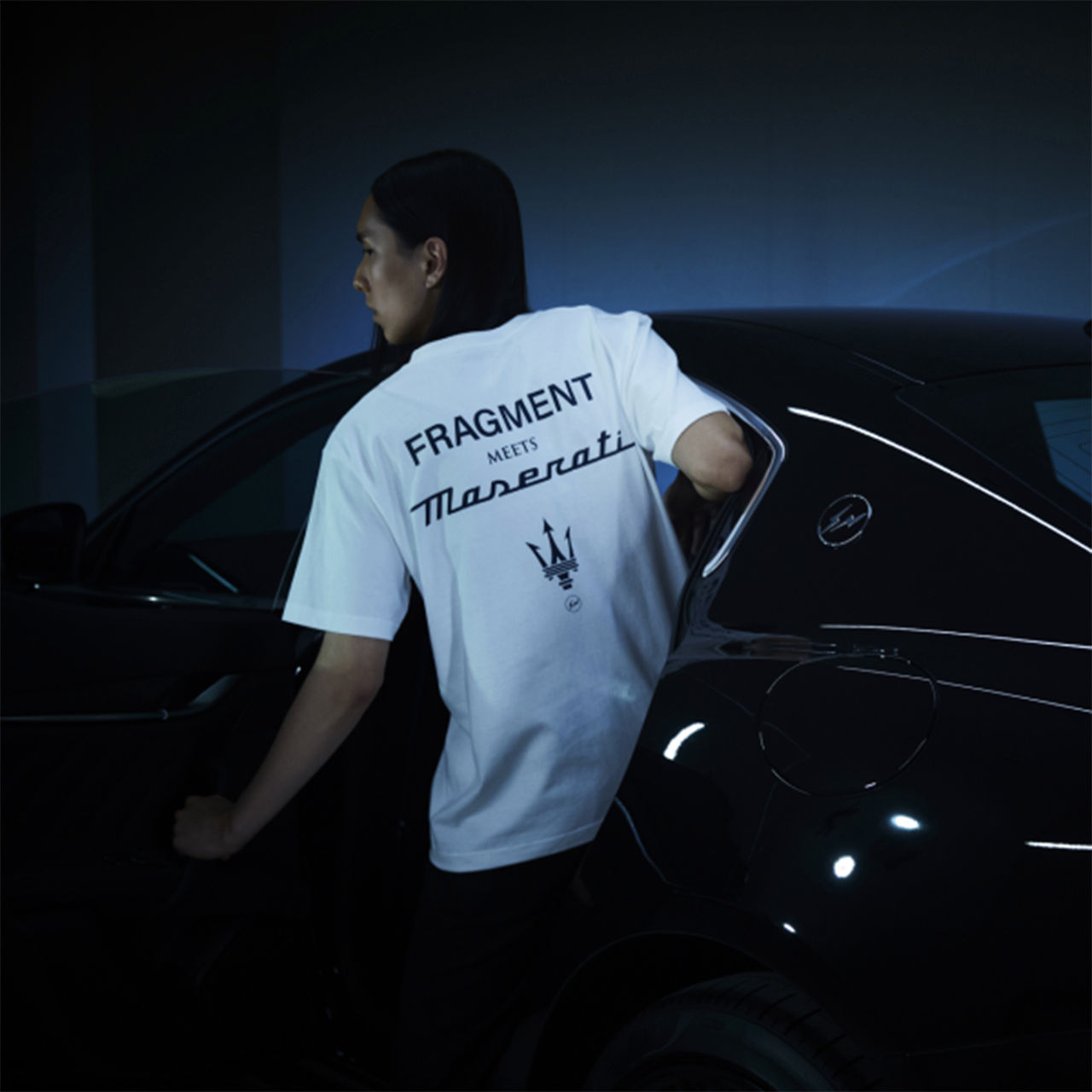 Fragment für Maserati T-shirt mit Logo