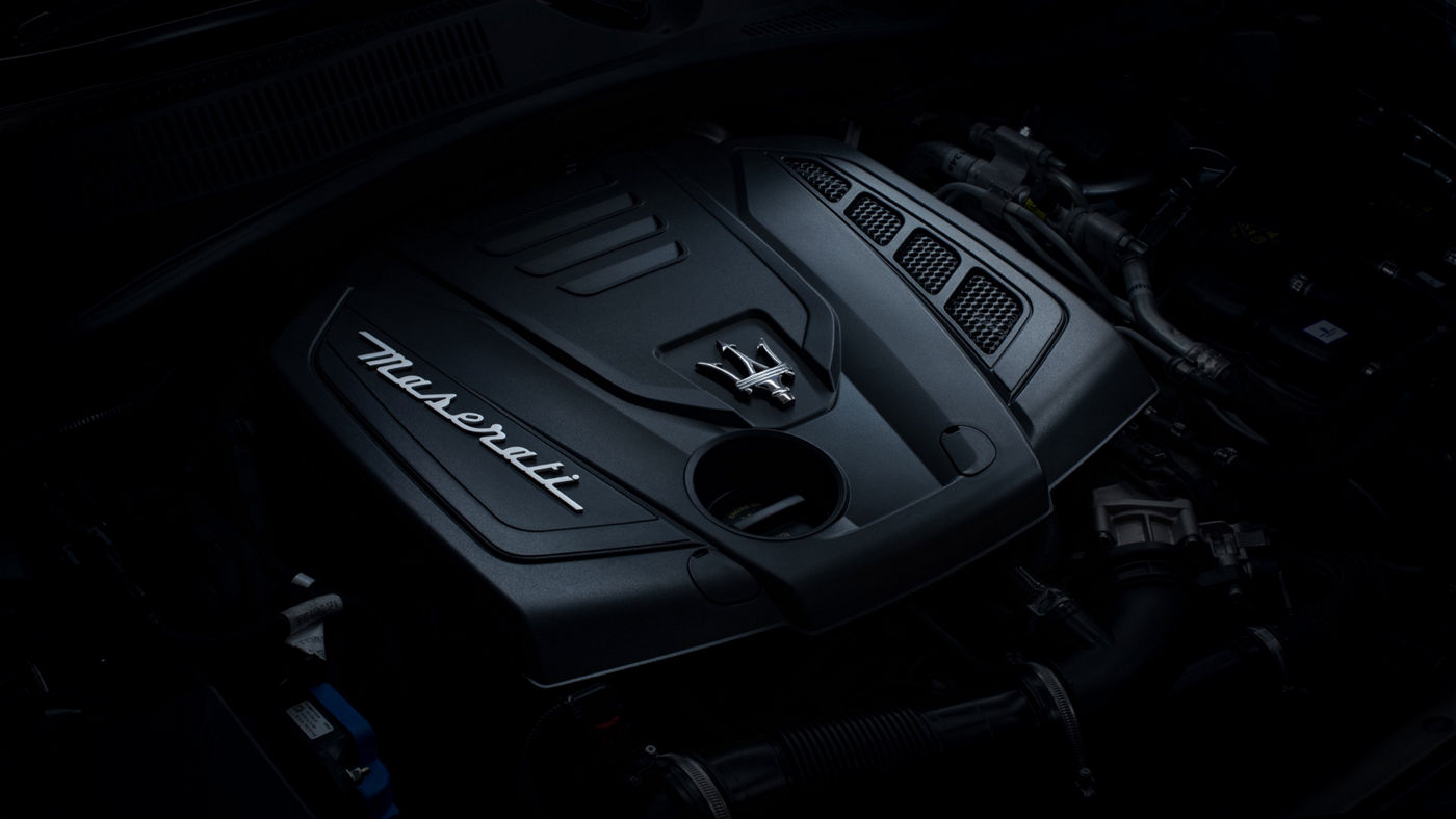 Motor del SUV Maserati Levante Hybrid