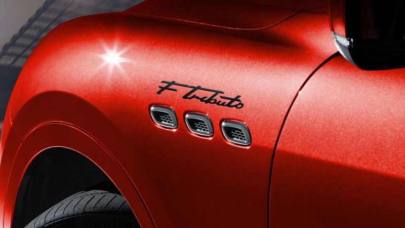 Detail of Red F Tributo Special Edition Levante