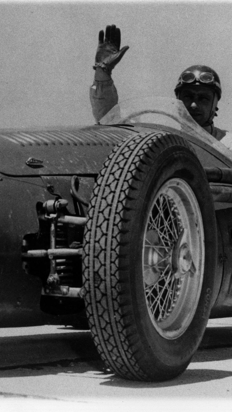 Maserati 250F with Fangio as driver
