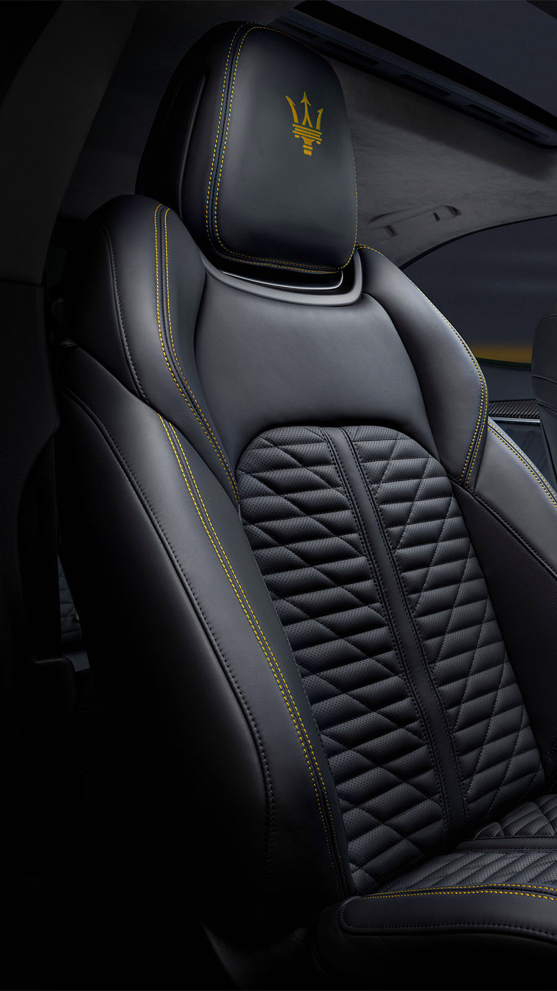 Sedile anteriore della Maserati F Tributo Special Edition