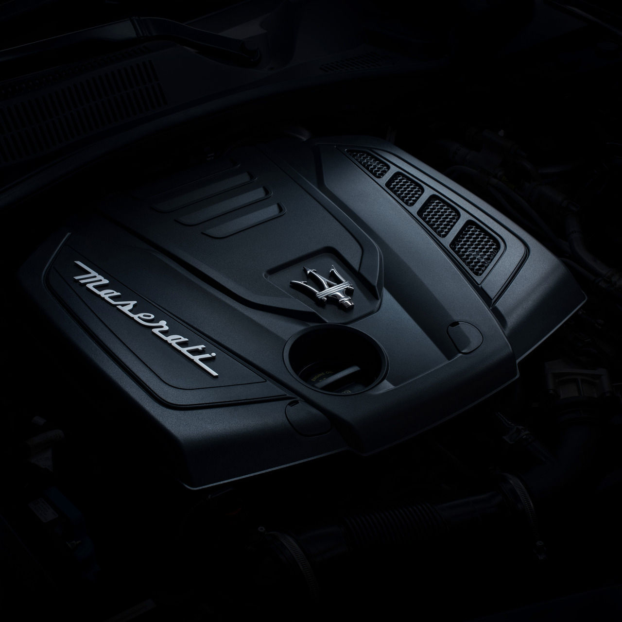 Maserati Hybrid Technology (MHEV) - 48V Engine Detail view