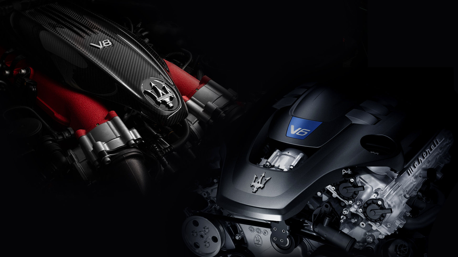 Motore Maserati V8 e V6