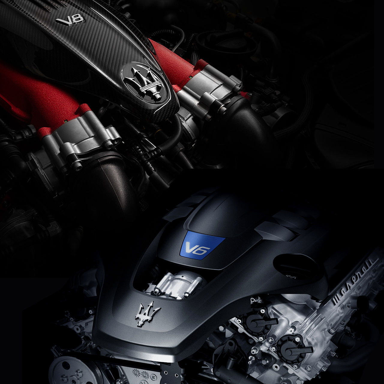 Motore Maserati V8 e V6