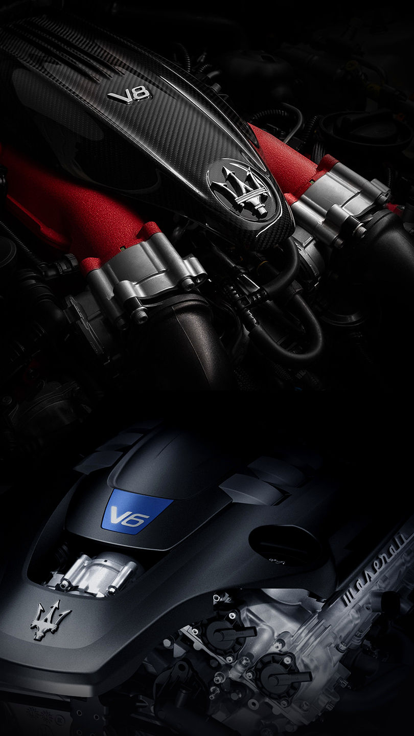 Levante Engines: V8 and V6