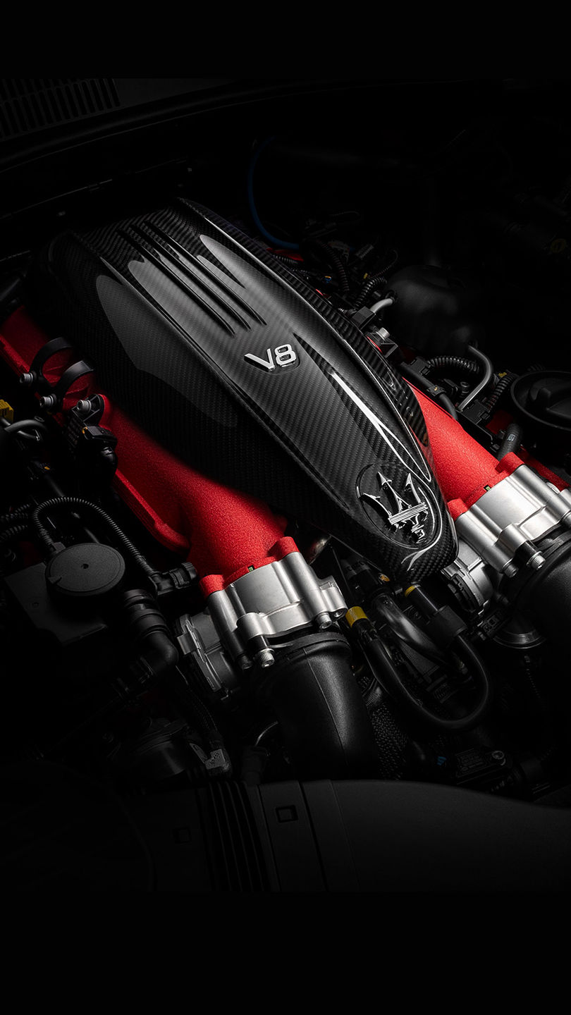 Maserati Quattroporte Trofeo - V8-Motor