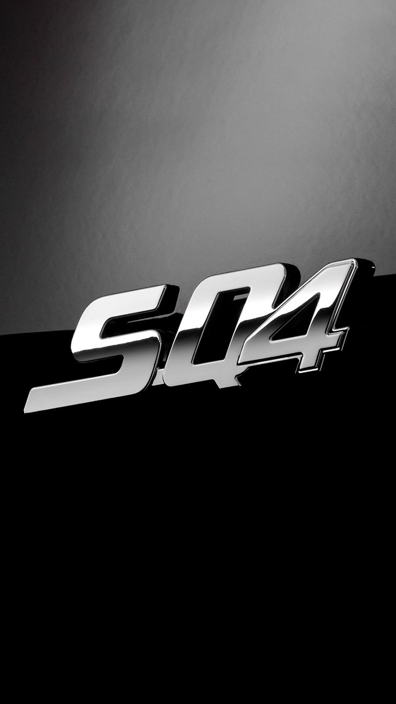 Logo SQ4 sobre Maserati Quattroporte Trofeo