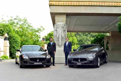 Maserati_re-enters-India_LtoR_Umberto-Cini---Bojan-Jankulovski-(2)_low-res