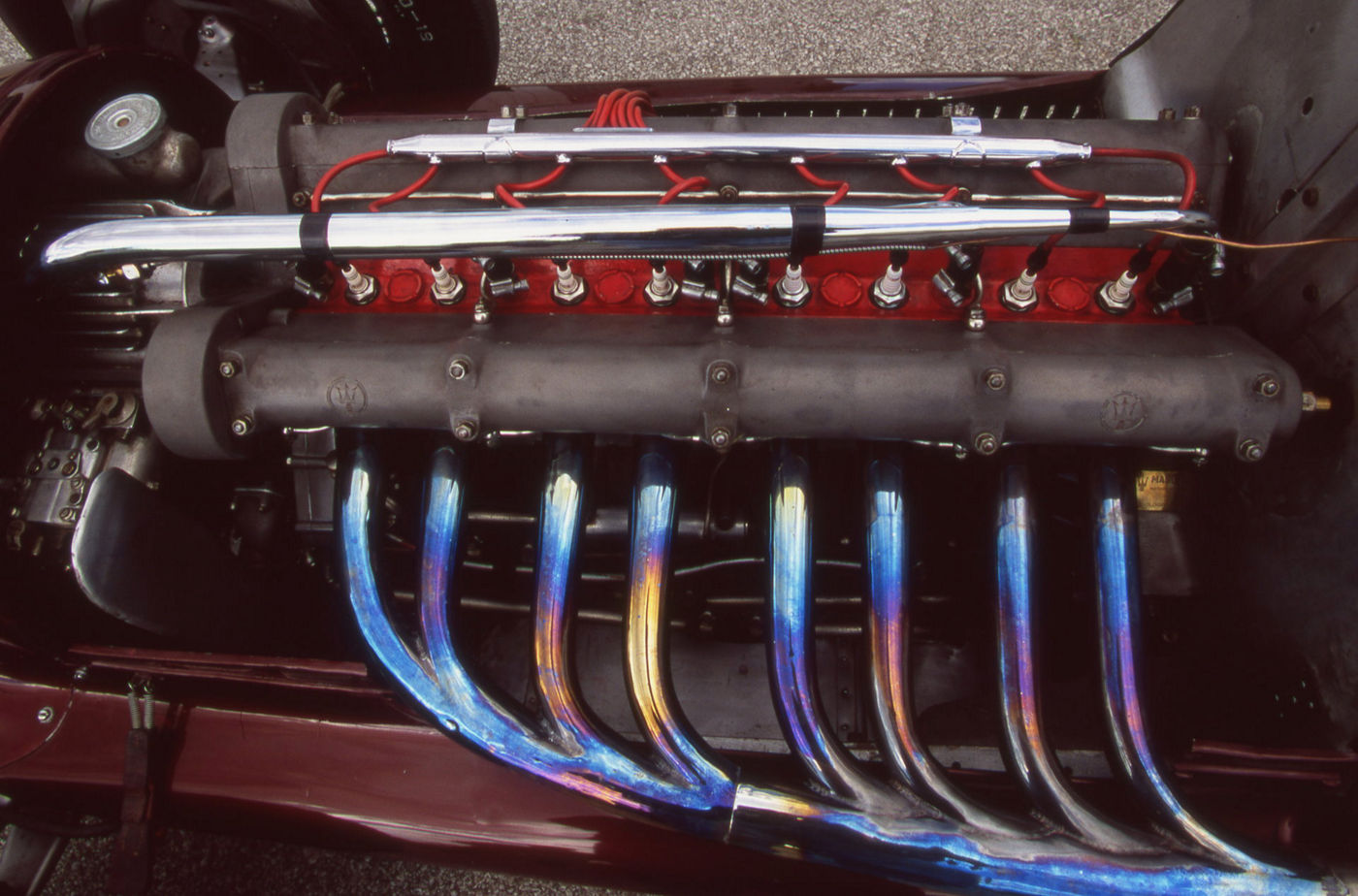 Detail of Maserati 8CTF