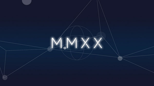 MMXX Lettering