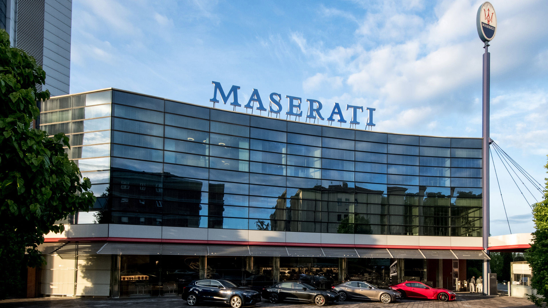 Maserati Headquarters frontal view
