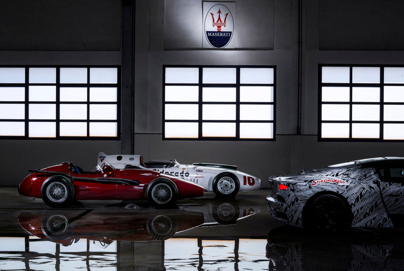 Maserati MC20 (2020) - Prototyp Sir Stirling Moss gewidmet: von der Seite