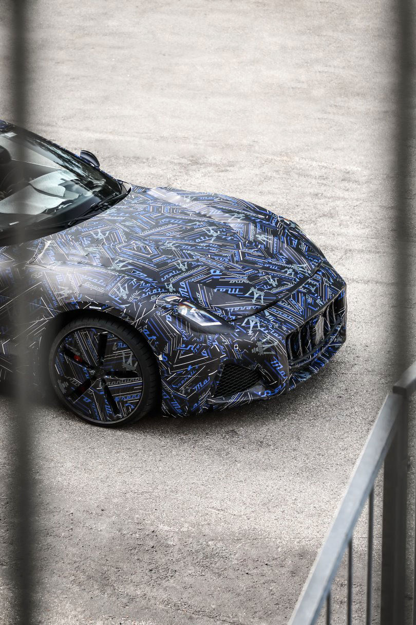 Neuer Maserati GranTurismo, vollelektrisch: Prototyp