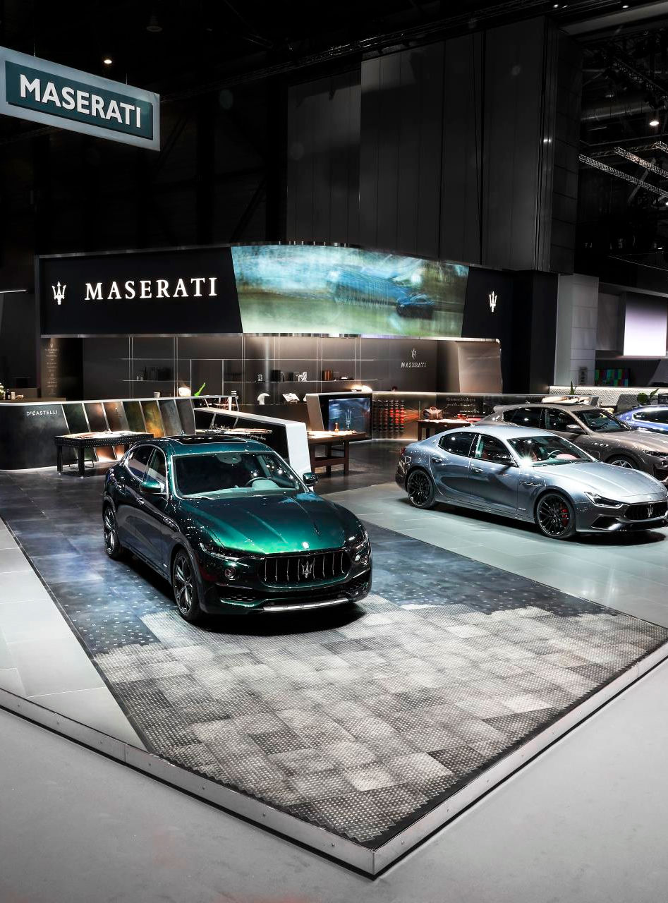Maserati Stand at Geneva Motor Show 2019
