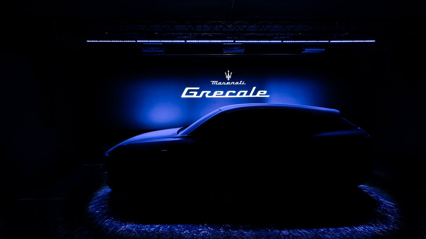 Maserati's zukünftiger SUV Grecale - Von der Seite