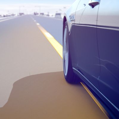 Maserati Lane Keeping Assist System