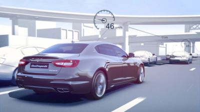 Für Maserati ghibli auto blind spot bereich überwachung BSM radar sensor  seite spiegel licht LDW linie Lane departure warning system
