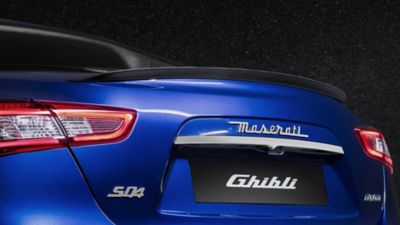Ghibli Accessories - Exterior carbon detailed packages - Rear spoiler