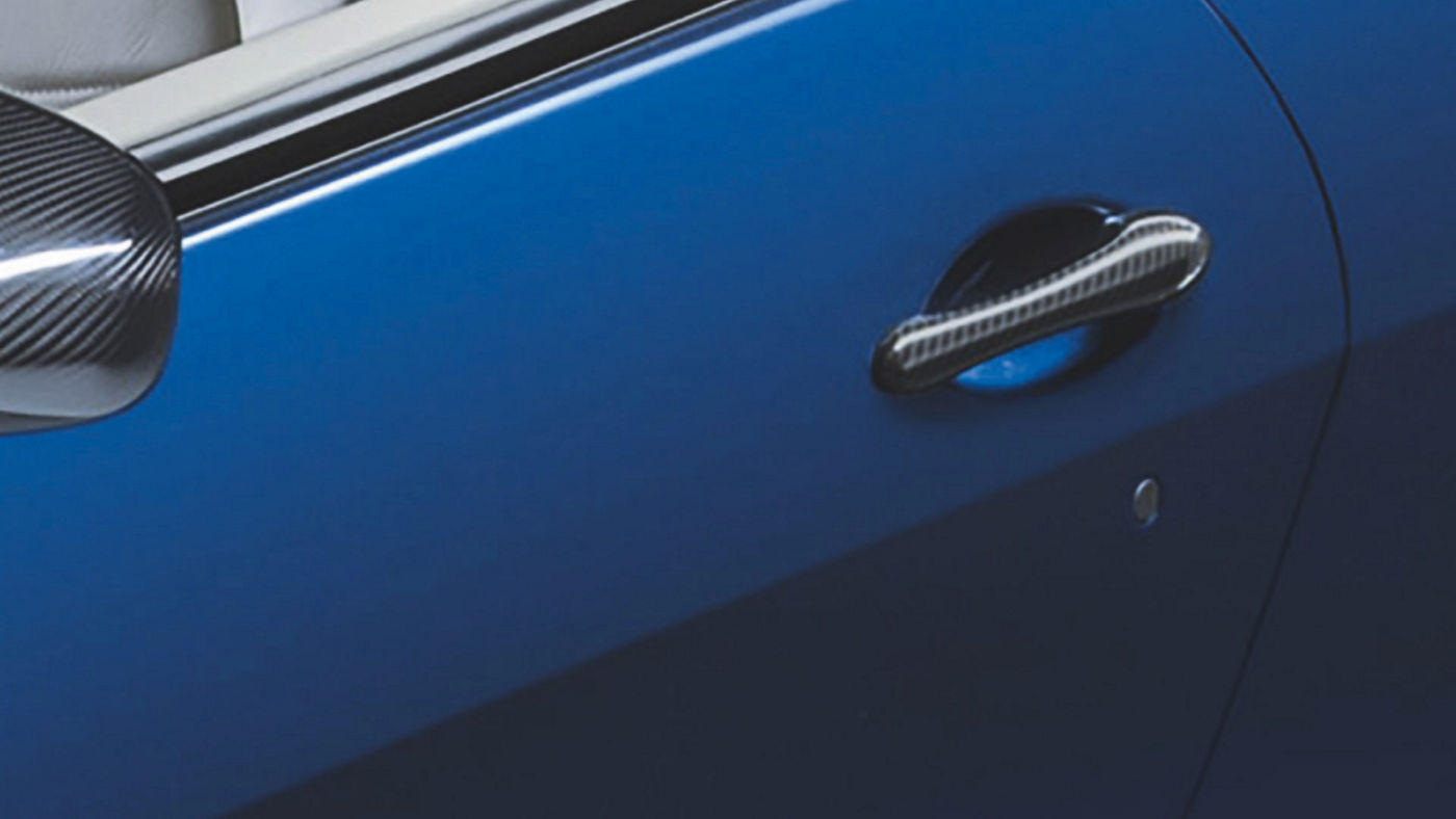 Maserati GranCabrio accessories - exterior carbon package retrofit, door handle