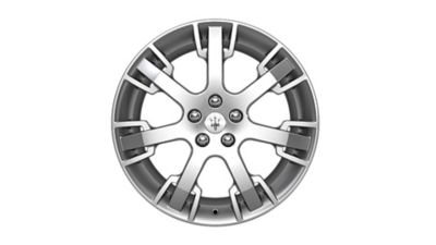 Maserati GranTurismo and GranCabrio rims - Neptune Design Silver