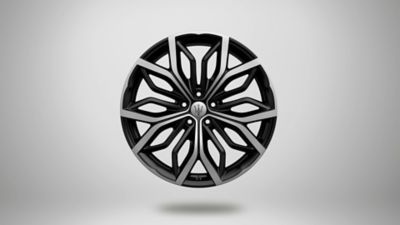 Maserati Levante rims - Eracle, black and silver stylish rim