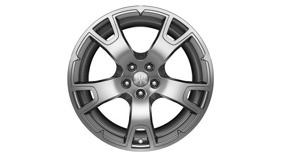 Maserati Levante Reifen: NEREO GLOSSY GREY Durchmesser: 20” Vorderreifen: 265/45 R20 Hinterreifen: 295/40 R20