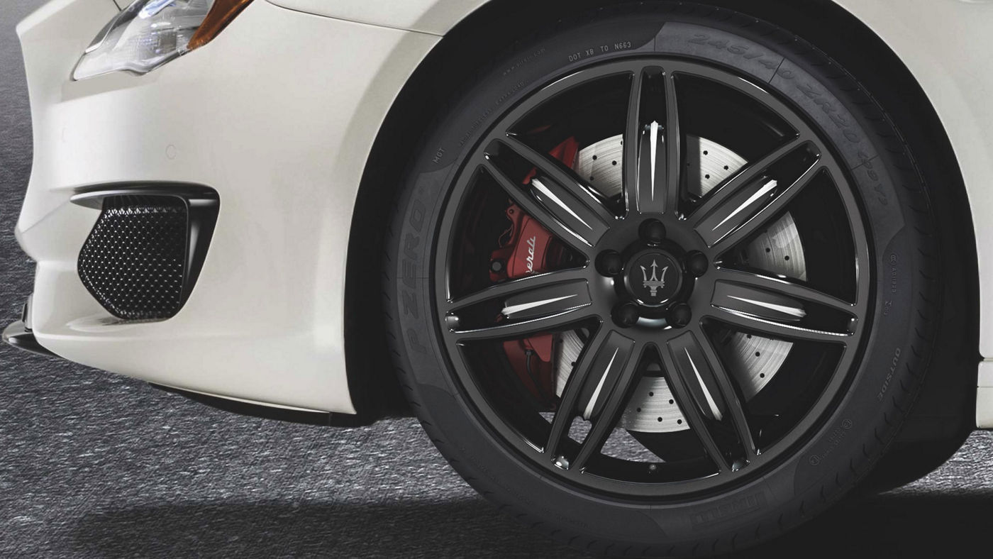 Maserati Quattroporte tyres and rims