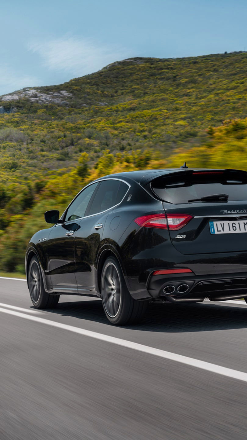 Maserati Levante S - rear view - on the road