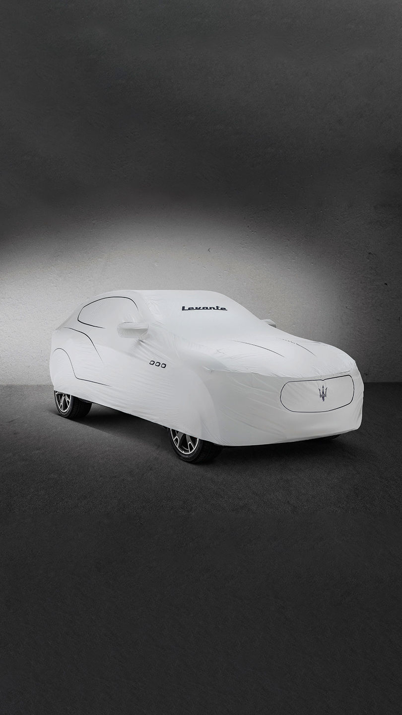 Funda protectora blanca para Maserati Levante